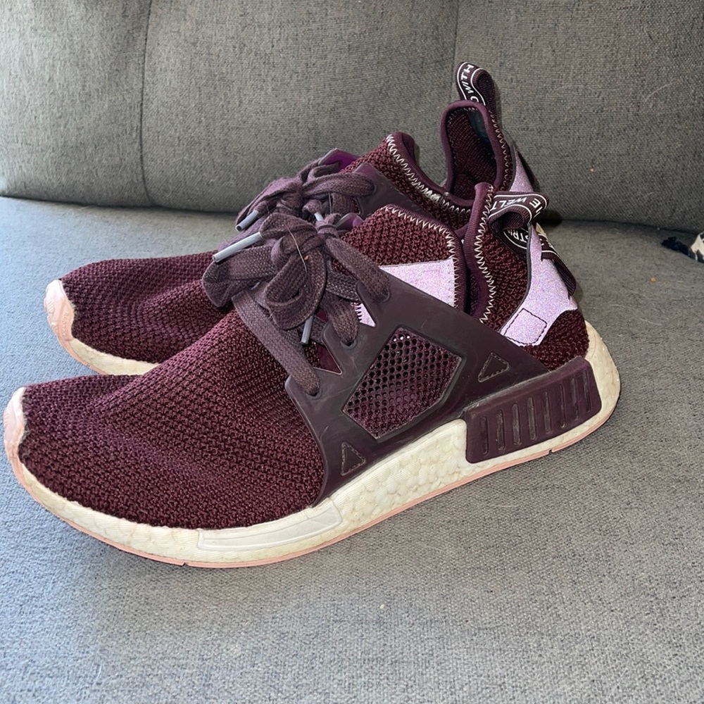 Adidas NMD burgundy Size 8